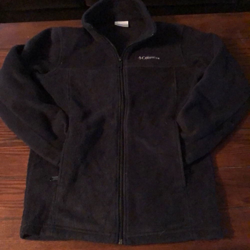 Boys Columbia Fleece Jacket Size Large 14 16